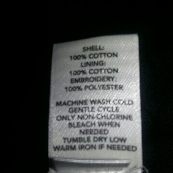 Loft Ann Taylor black cotton sleeveless dress - Picture 8 of 8